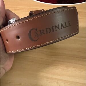 Cardinale Brown Leather Belt